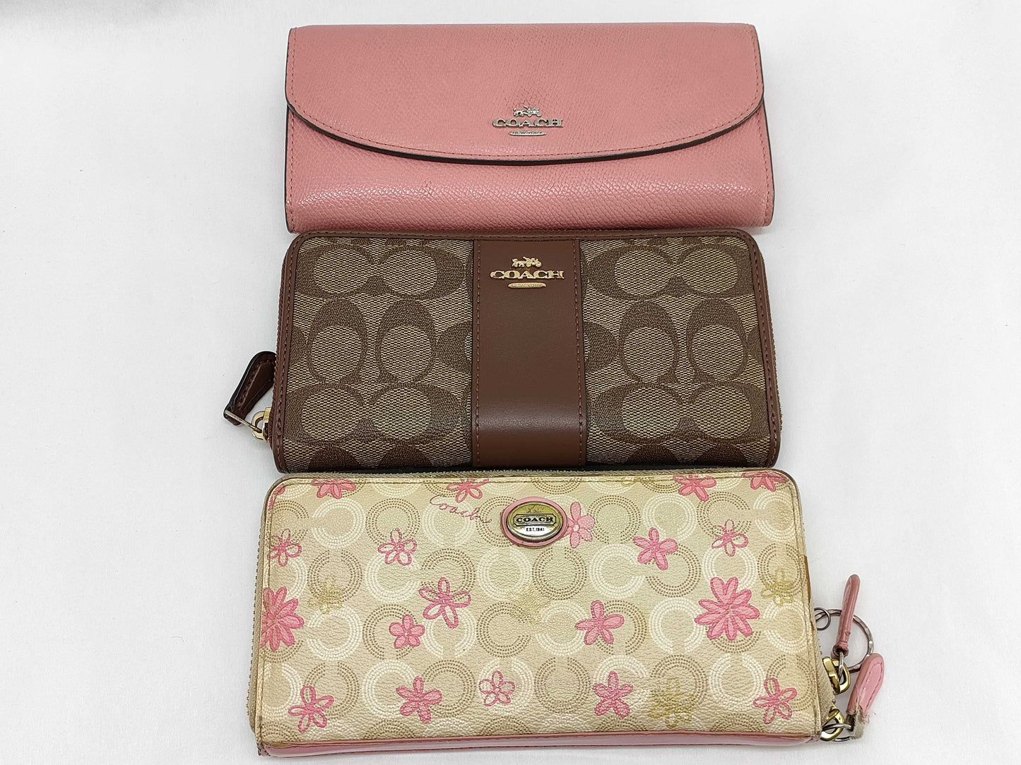 COACH 3-piece wallet