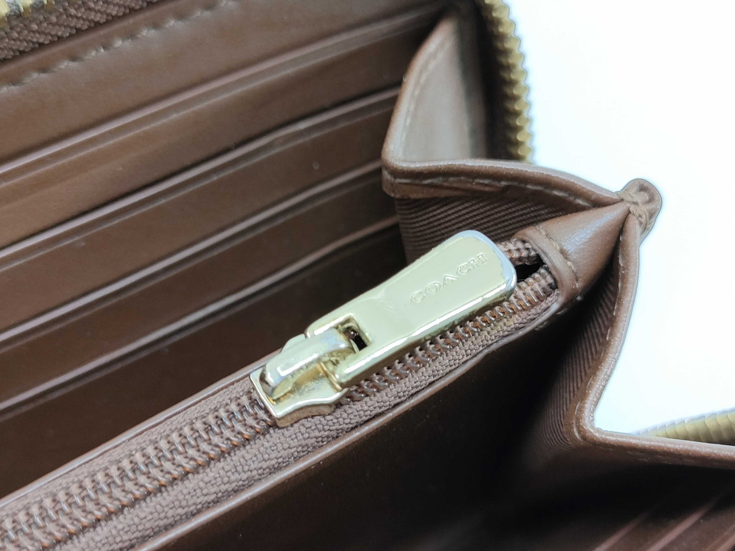 COACH 3-piece wallet