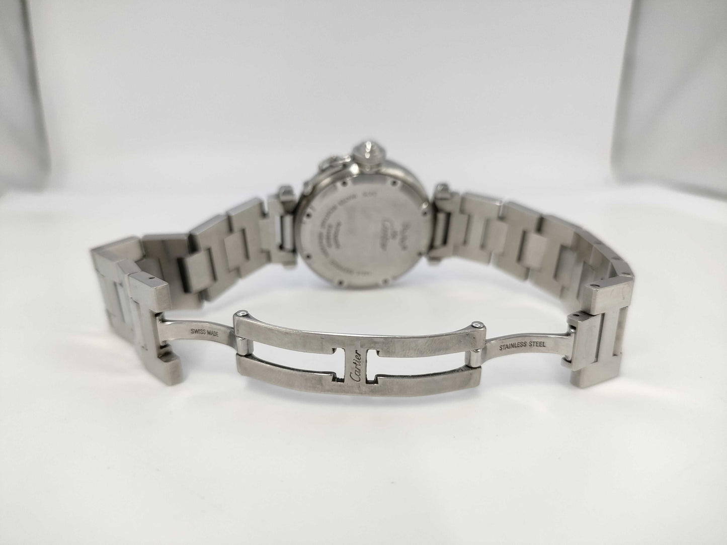 Cartier Pasha C W31053M7 2475 823084UF Automatic Black Dial Men's Watch