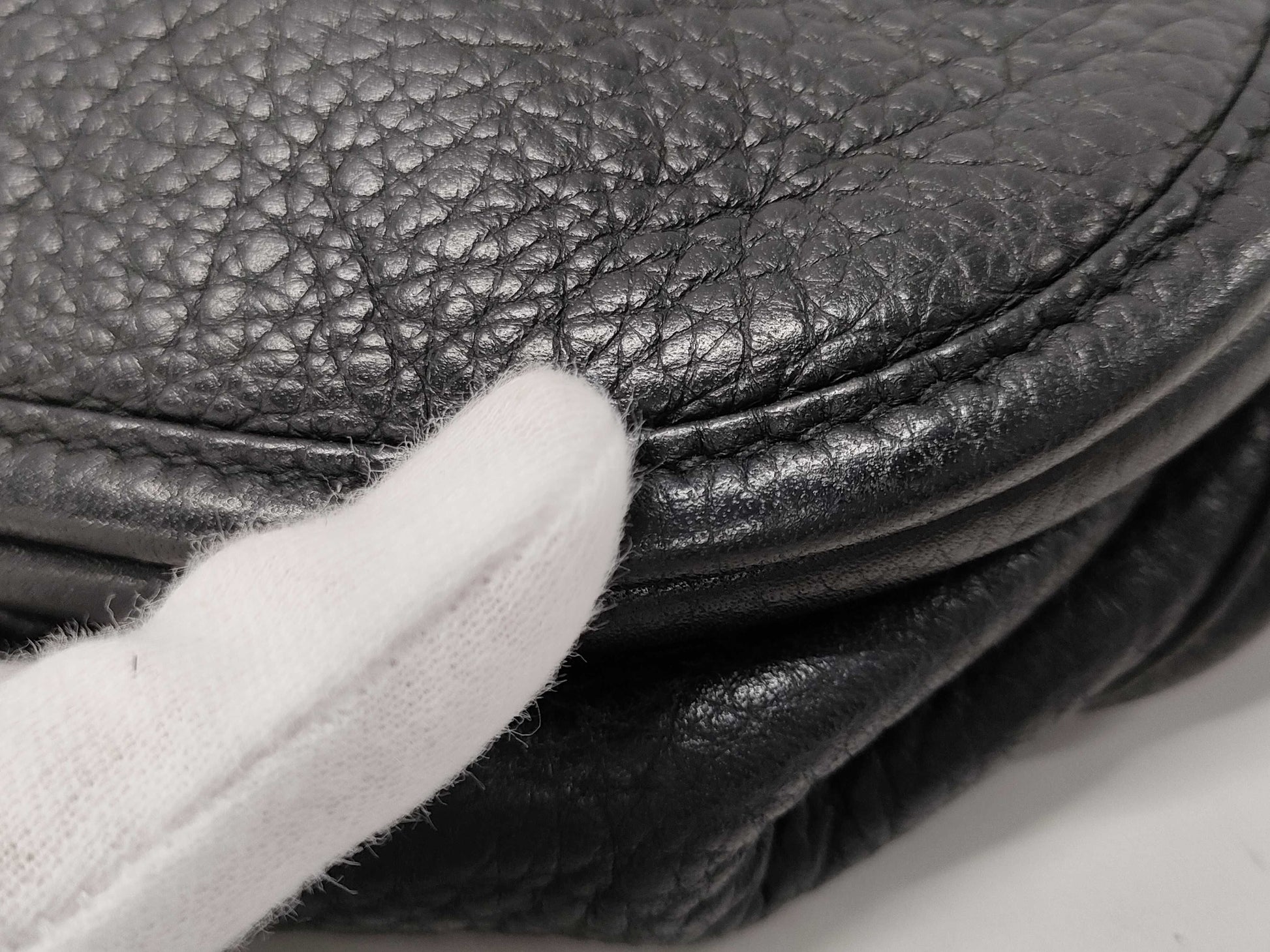 HERMES Evelyne III PM Taurillon Black Shoulder Bag with L Stamp