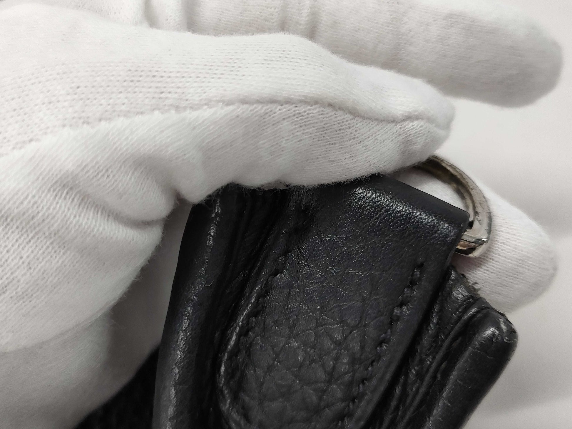 HERMES Evelyne III PM Taurillon Black Shoulder Bag with L Stamp