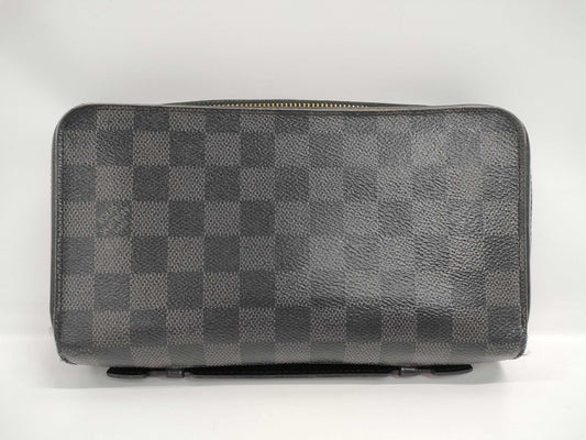 LOUIS VUITTON Damier Graphite Zippy XL N41503 Wallet