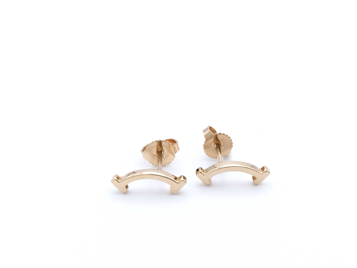 Tiffany & Co. T Smile Au750 1.7g Earrings
