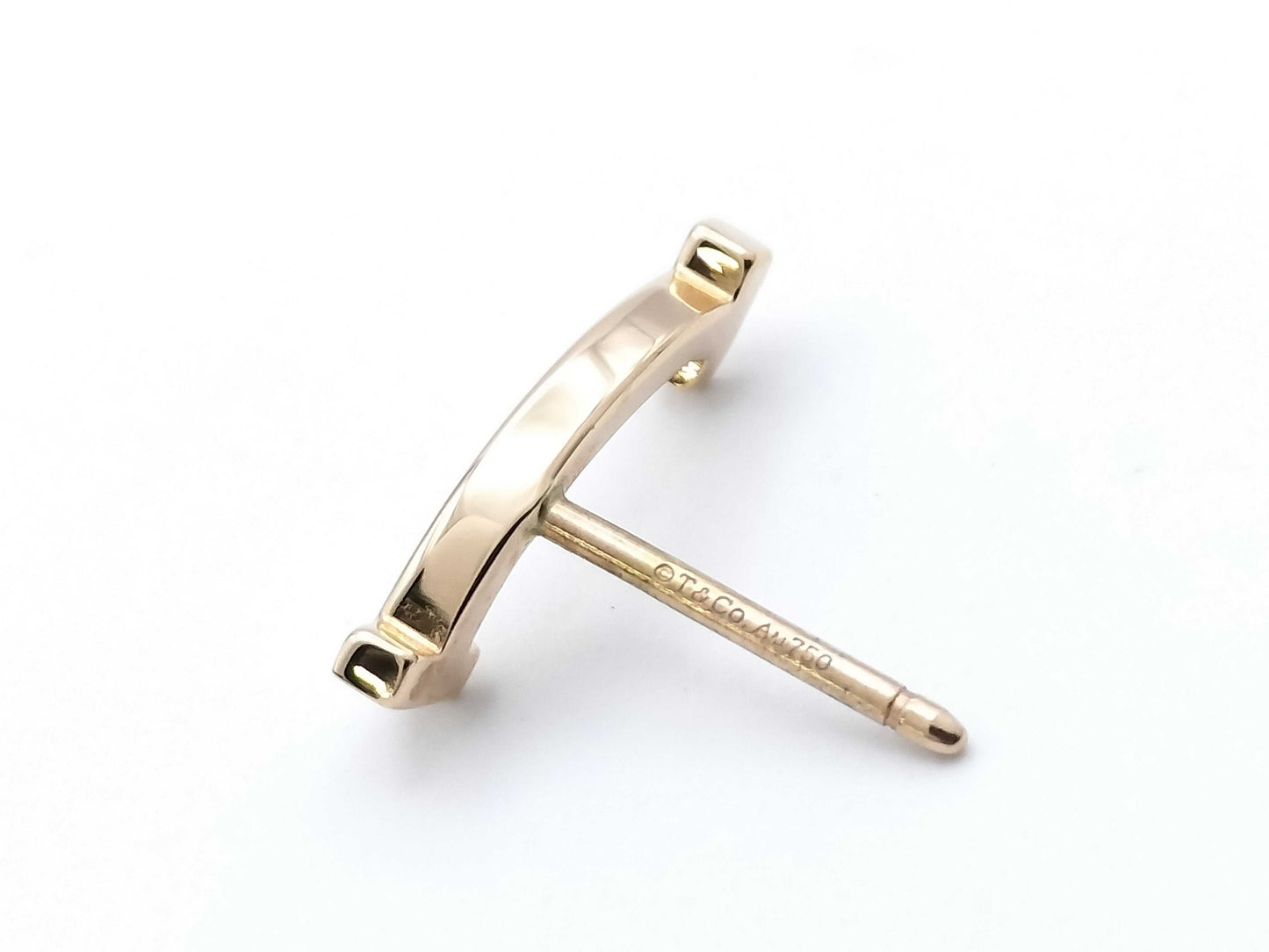 Tiffany & Co. T Smile Au750 1.7g Earrings