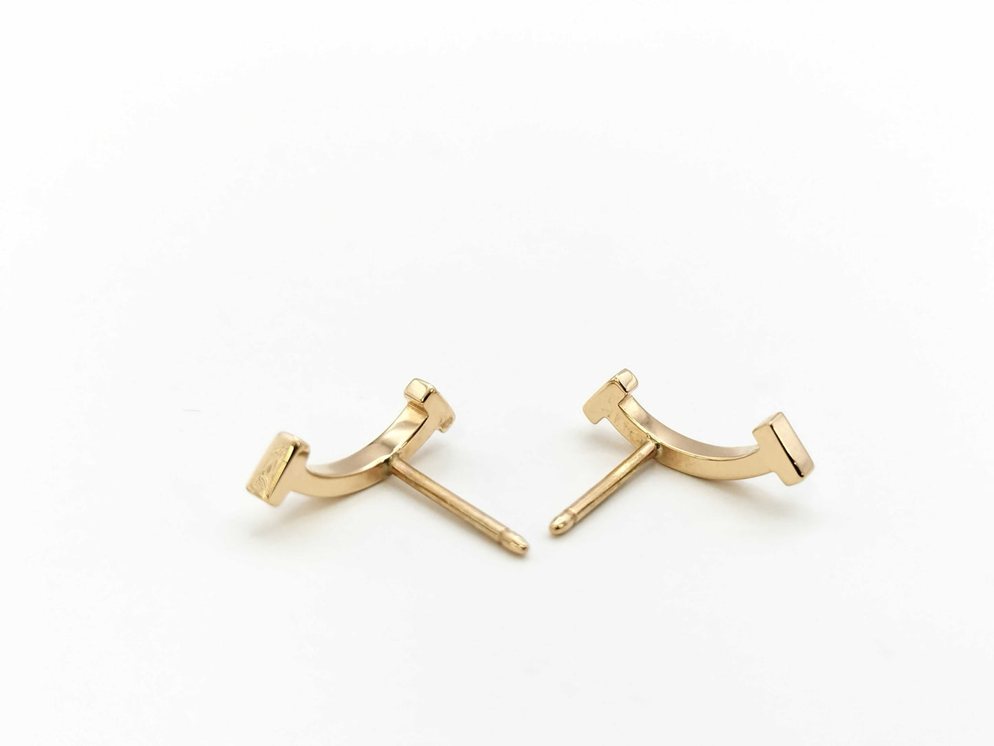 Tiffany & Co. T Smile Au750 1.7g Earrings
