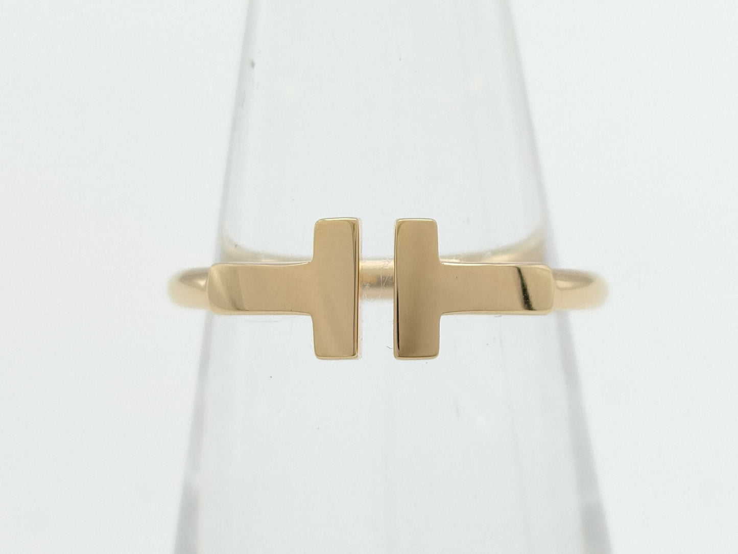 Tiffany & Co. T-Wire YG Au750 3.2g Ring