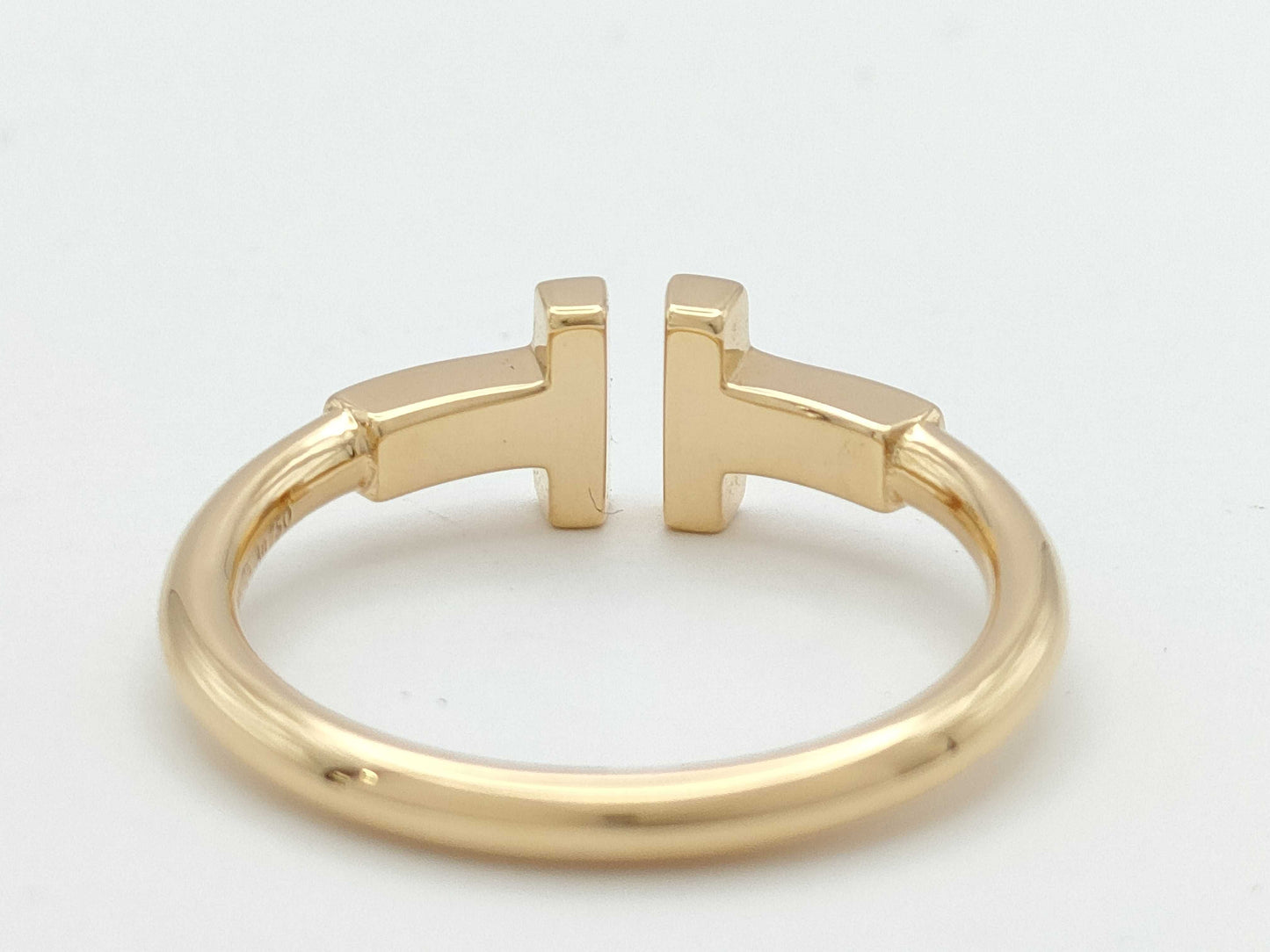 Tiffany & Co. T-Wire YG Au750 3.2g Ring