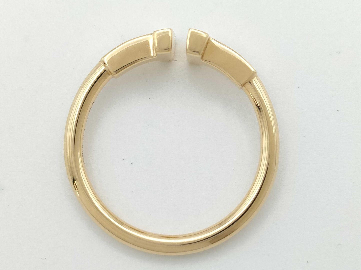 Tiffany & Co. T-Wire YG Au750 3.2g Ring