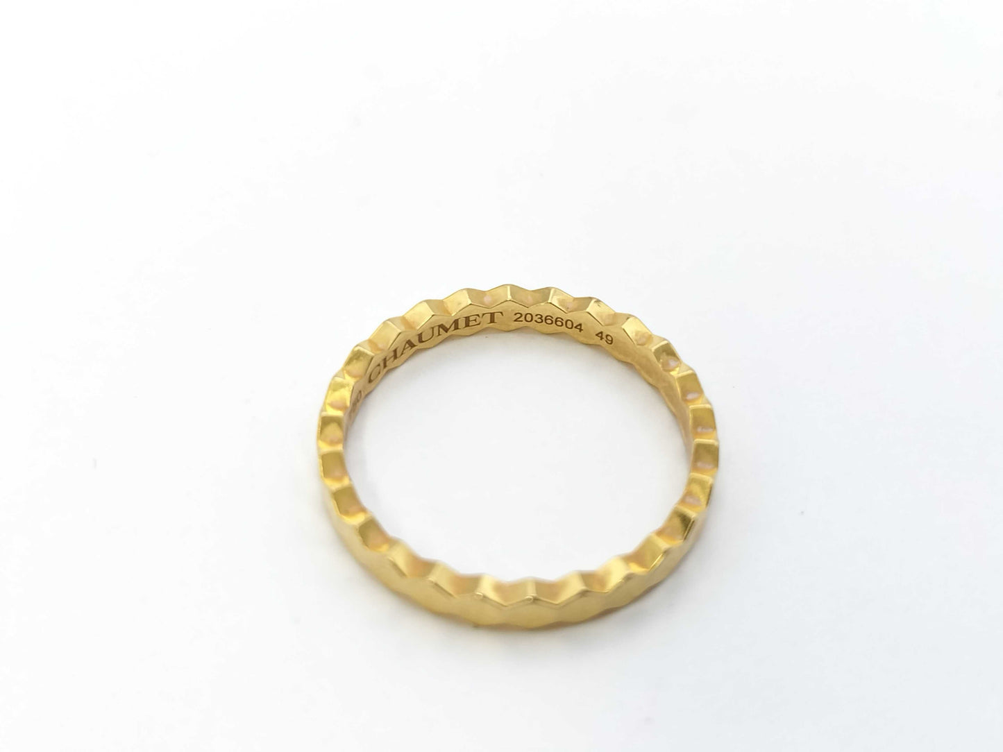 CHAUMET Be My Love #49 YG Au750 1.9g Ring