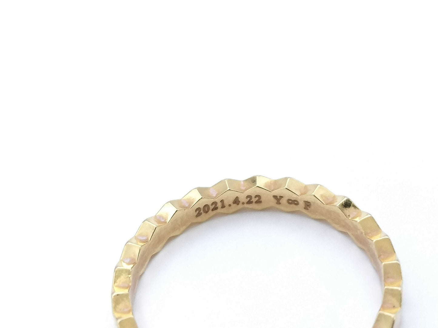 CHAUMET Be My Love #49 YG Au750 1.9g Ring