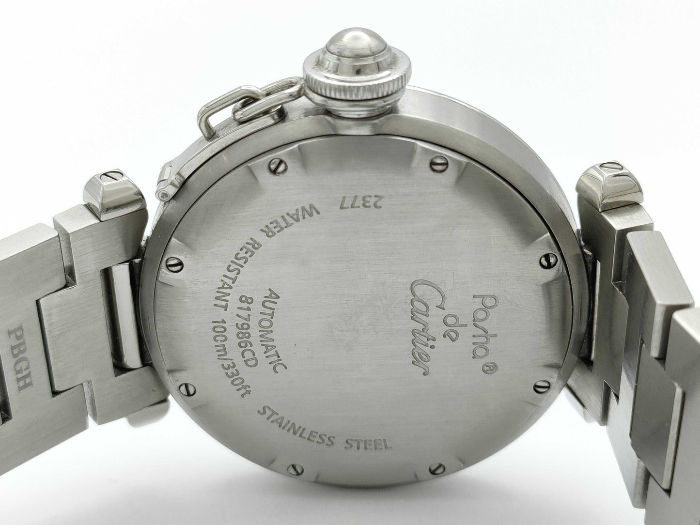Cartier Pasha C Meridian W31078M7 2377 817986CD Automatic Men's Watch
