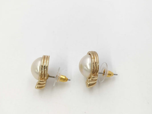 Dior CD Pearl Earrings