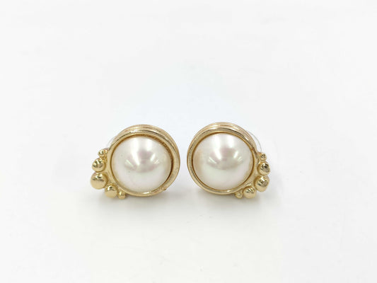 Dior CD Pearl Earrings