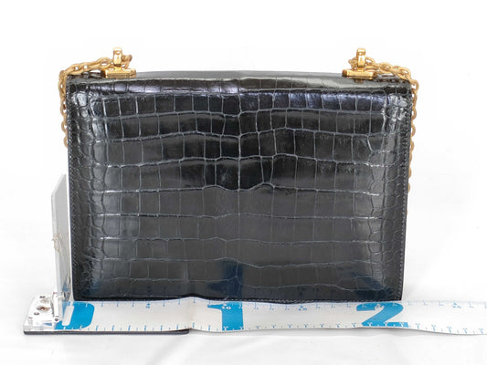 HERMES Alcazar Polosus Black Shoulder Bag