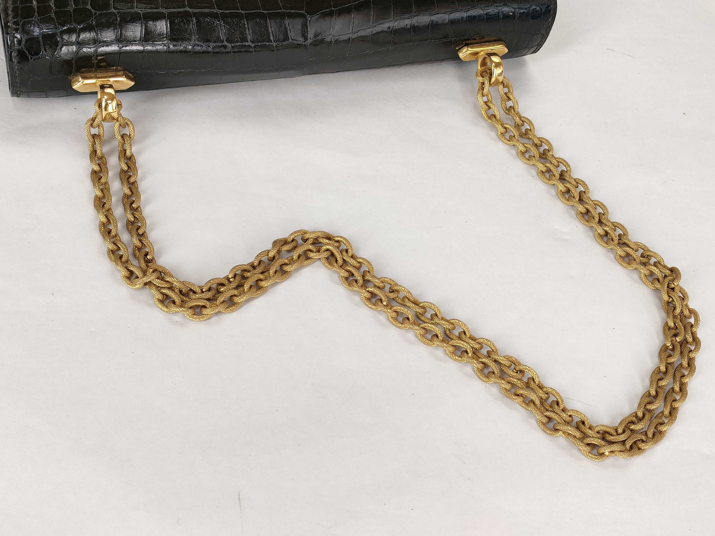 HERMES Alcazar Polosus Black Shoulder Bag