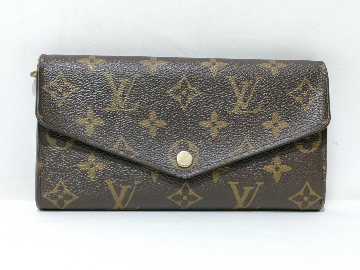 LOUIS VUITTON Monogram LOUIS VUITTON Portefeuille Sarah Monogram Long Wallet