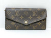 LOUIS VUITTON Monogram LOUIS VUITTON Portefeuille Sarah Monogram Long Wallet