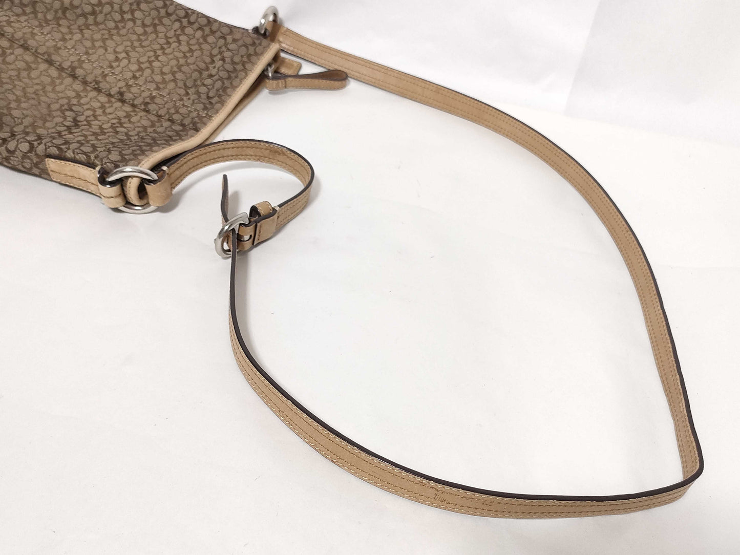 COACH Mini Signature Branded Shoulder Bag