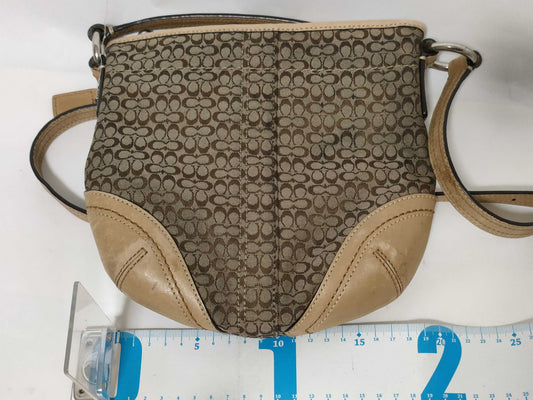 COACH Mini Signature Branded Shoulder Bag