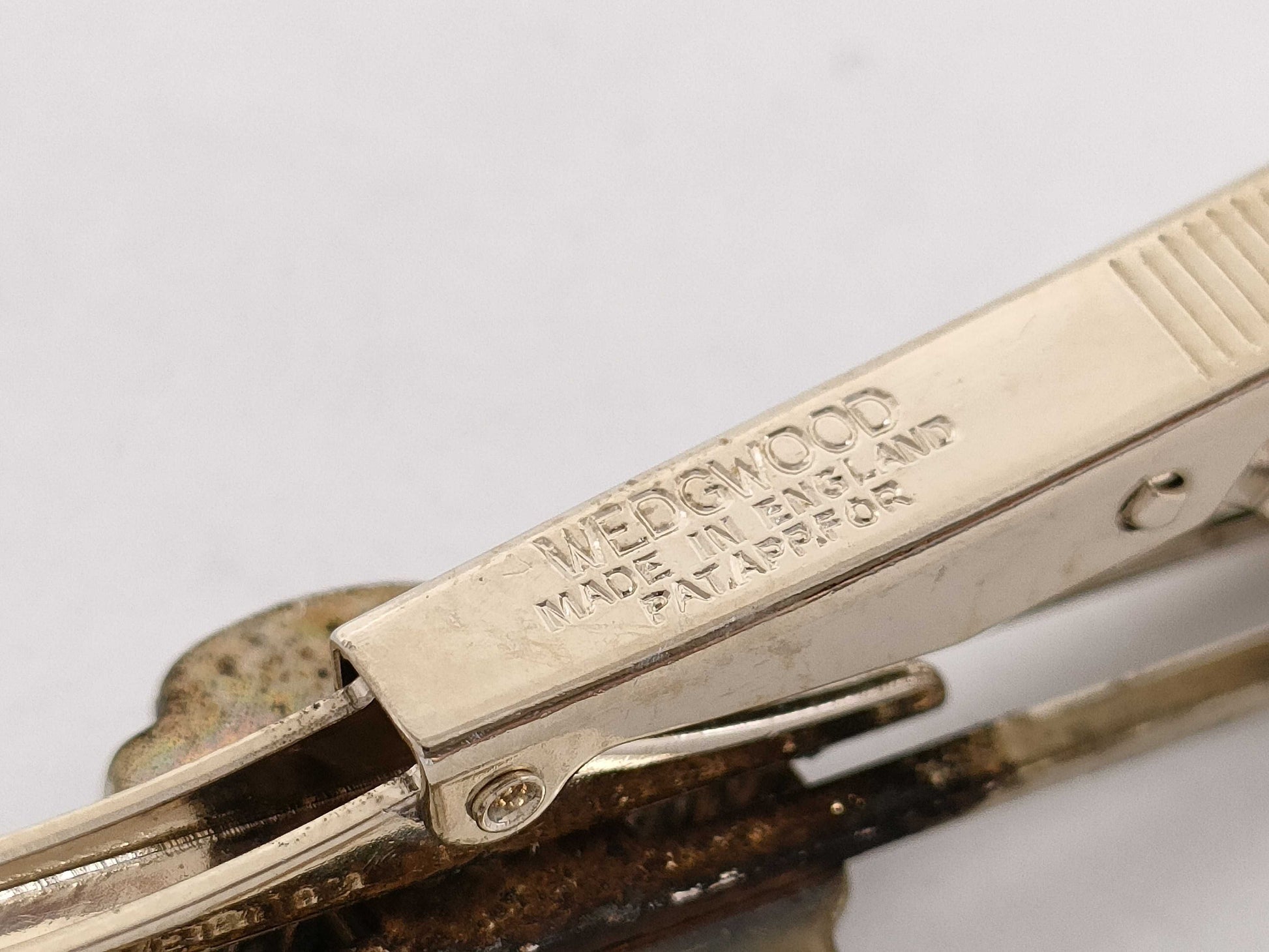 WEDGWOOD Brand Tie Clips and Cufflinks