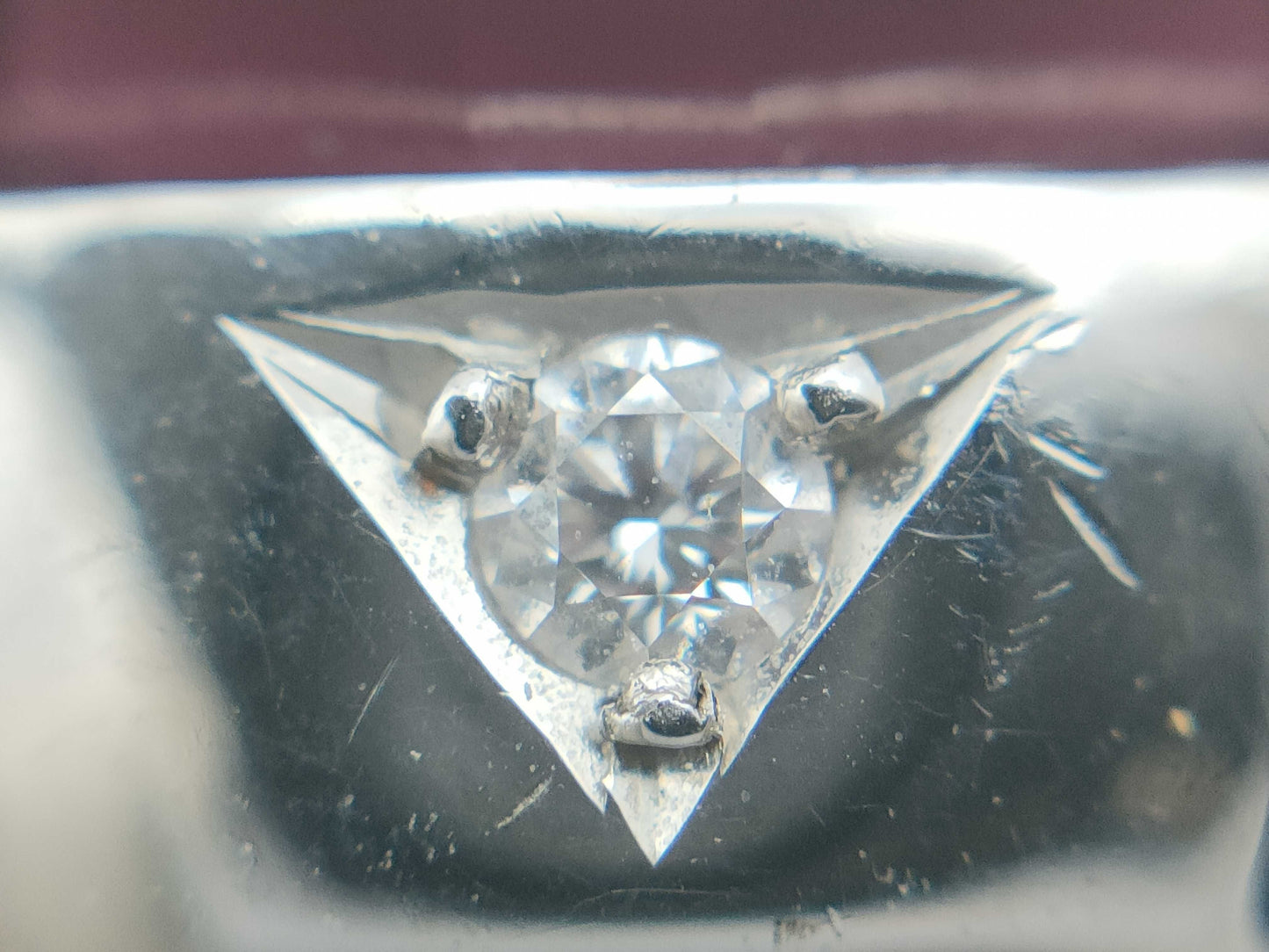 TASAKI Colored Stone D0.03ct K18WG 7.3g Ring