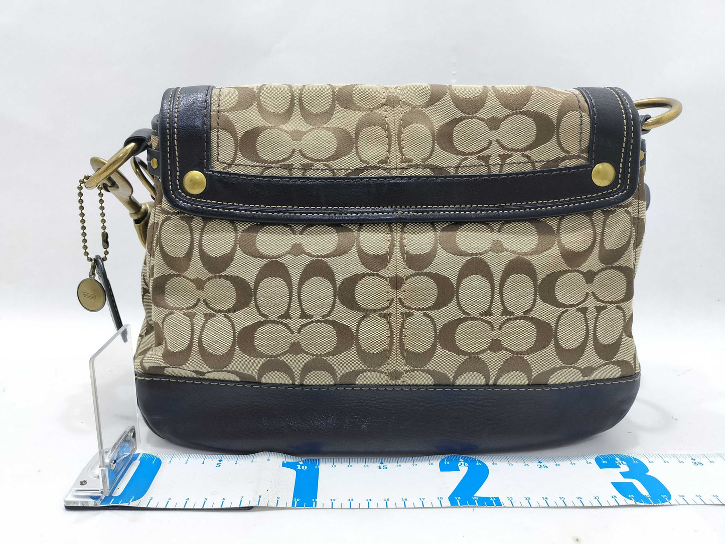 COACH Signature Coach Shoulder Bag