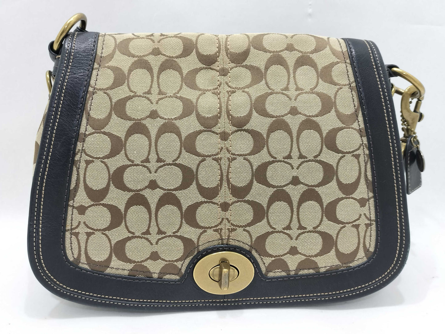 COACH Signature Coach Shoulder Bag