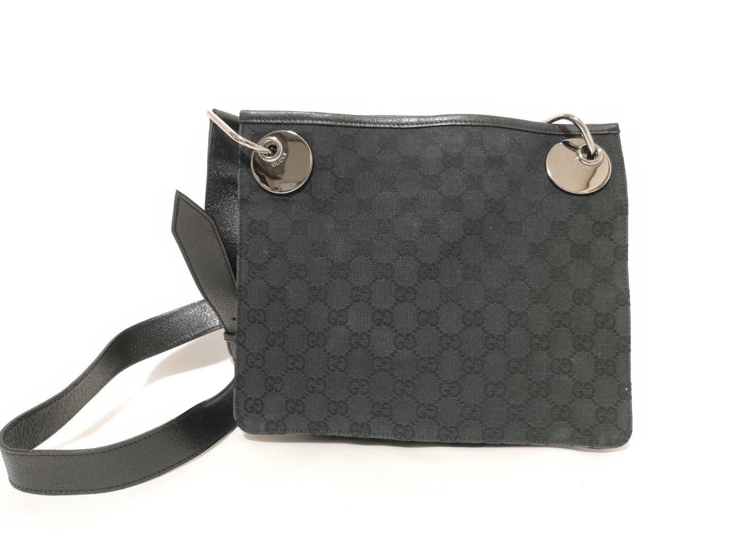 GUCCI GG Canvas Branded Shoulder Bag