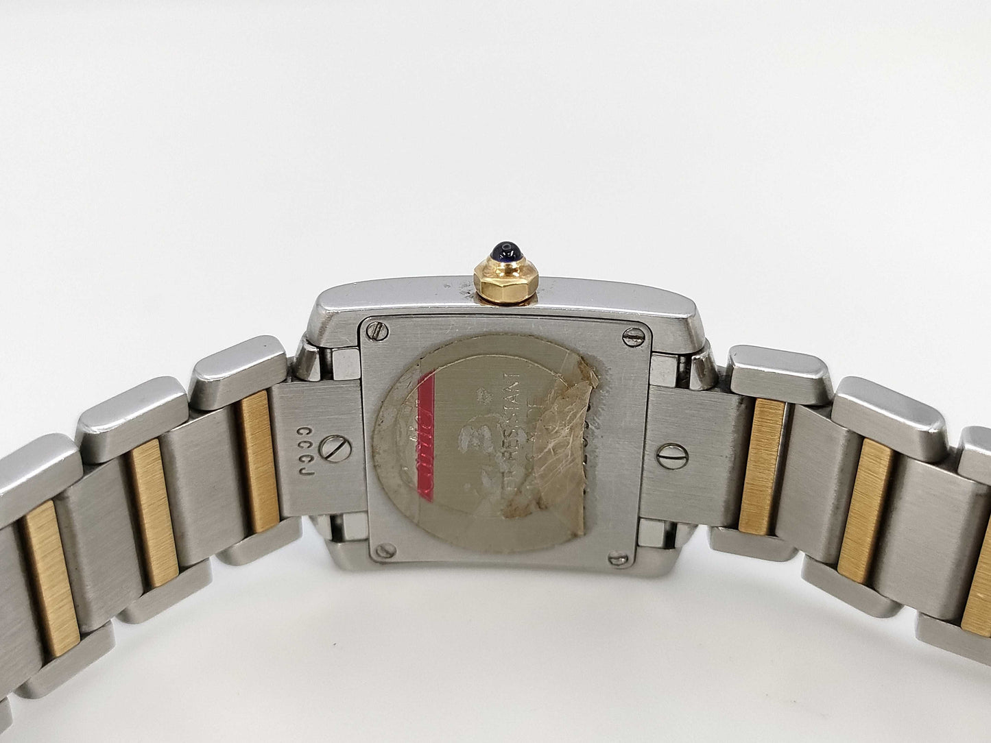 Cartier Tank Française SM W51007Q4 2300 CC525368 Quartz Women's Watch