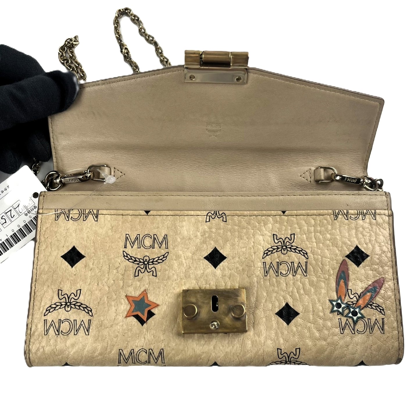 MCM Chain Wallet Shoulder Bag