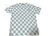 LOUIS VUITTON Louis Vuitton T-shirt Damier Monogram Embroidered Logo RM242MM M T-shirt