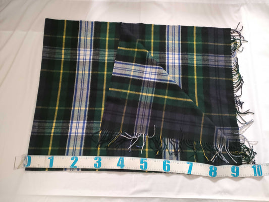 Johnstons Large Cashmere Scarf, Check, Approx. 72 x 200cm
