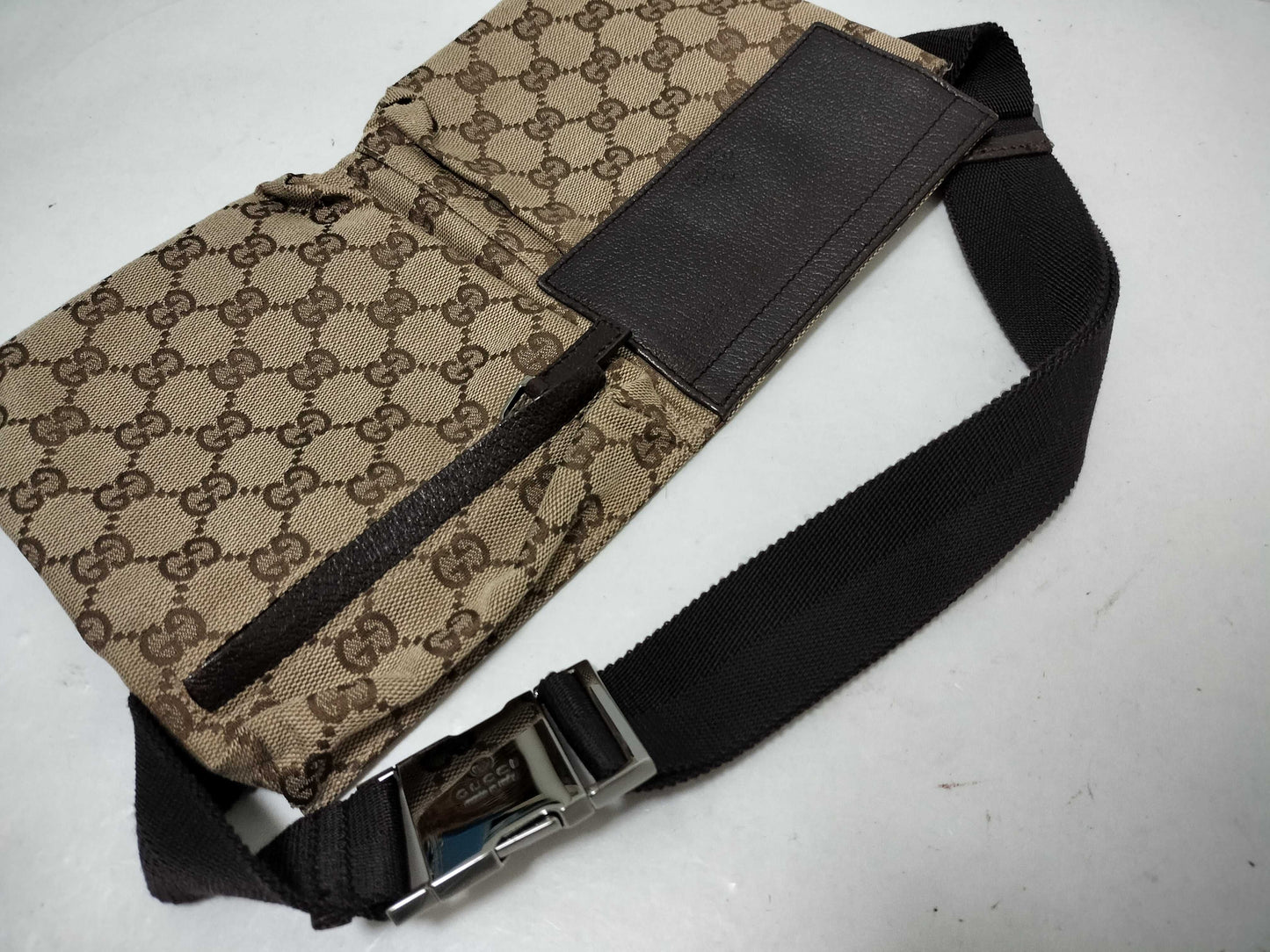 GUCCI GG Canvas Gucci Waist Bag Body Bag GG Canvas Waist Bag