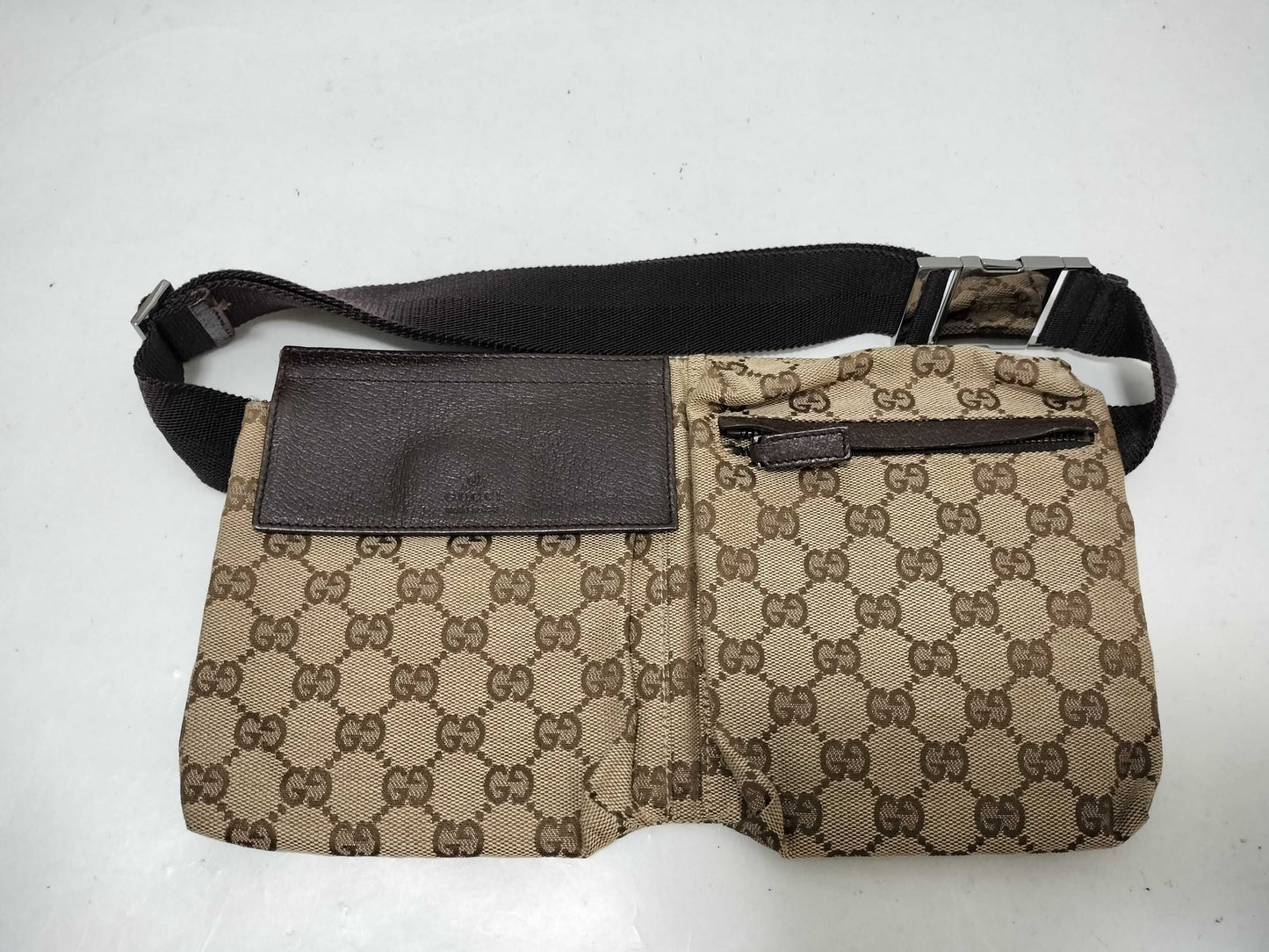 GUCCI GG Canvas Gucci Waist Bag Body Bag GG Canvas Waist Bag