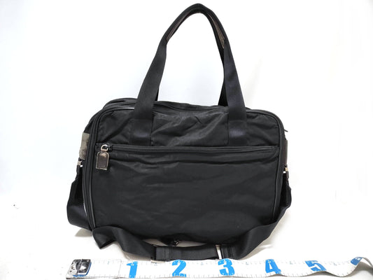 PRADA Nylon Prada Business Bag 2-Way Triangle Logo Black Business Bag