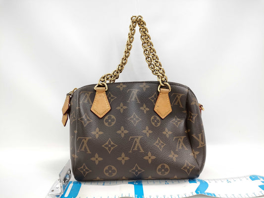 LOUIS VUITTON Monogram Speedy Chain 20 M40988 CA2173 Handbag