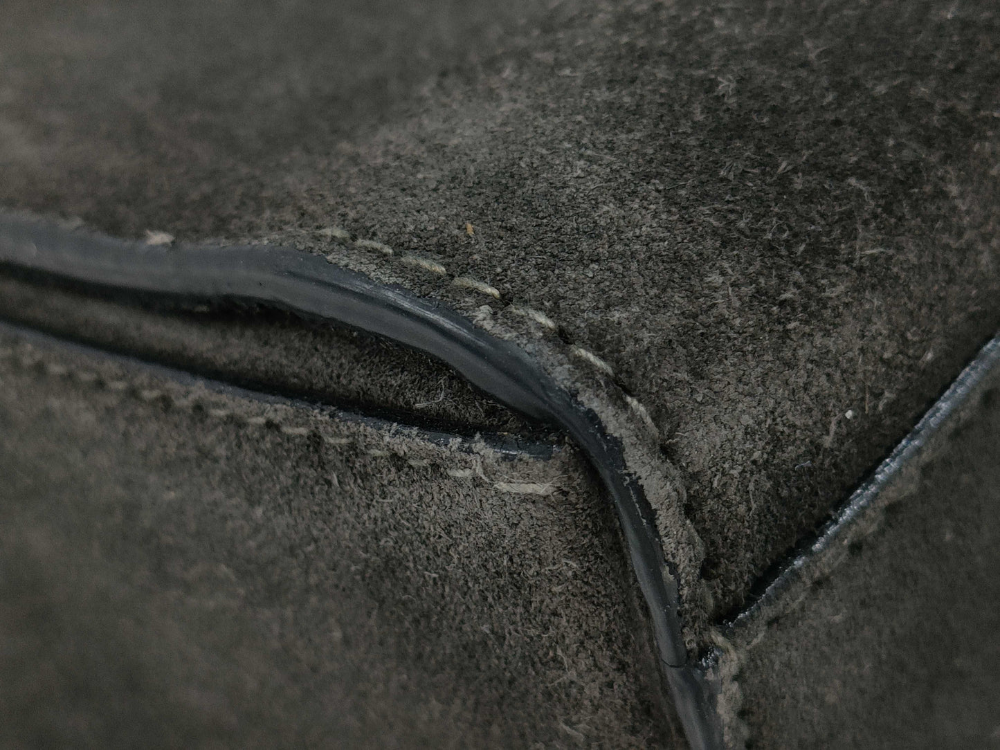 CELINE Suede Handbag