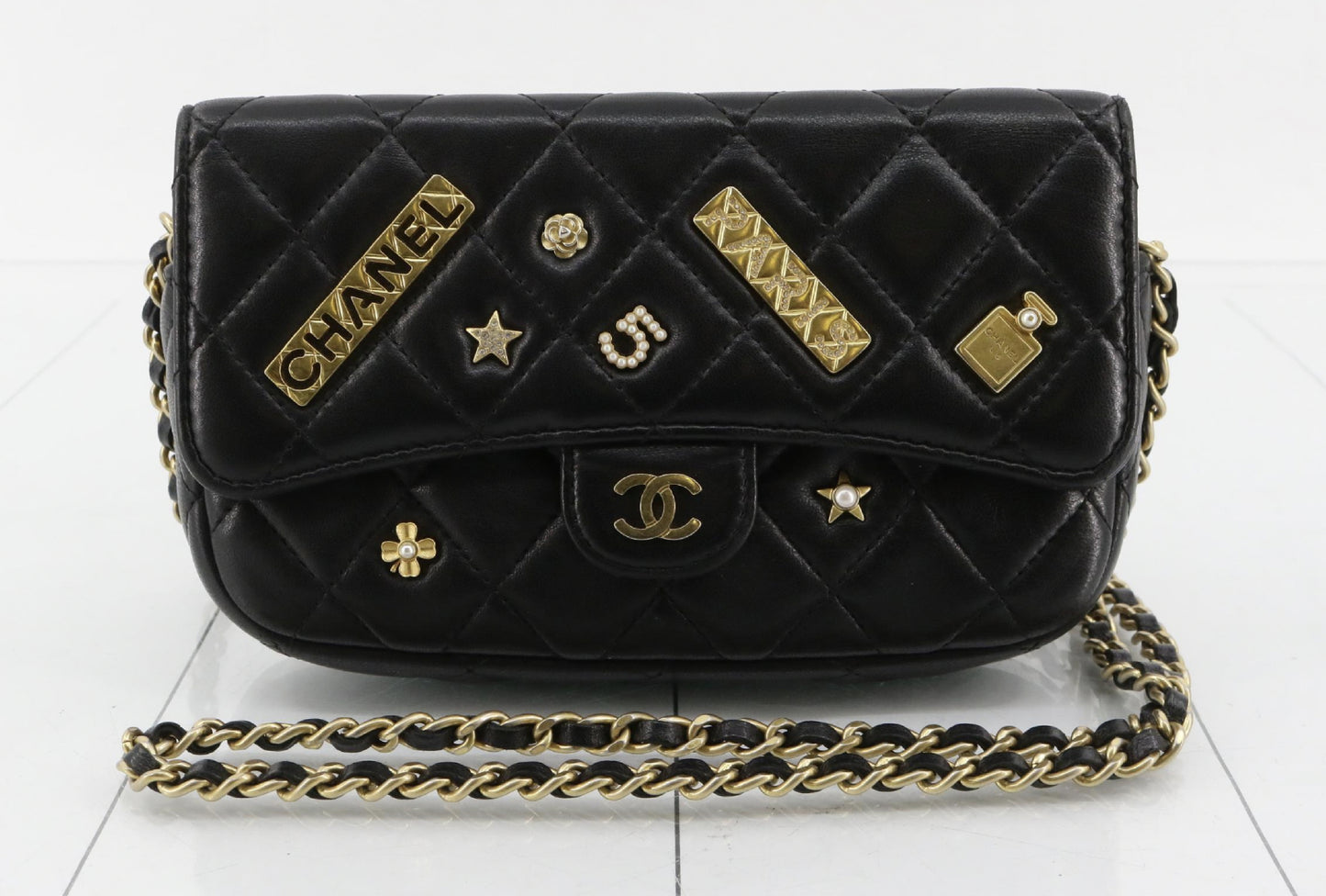CHANEL Matelasse Chain Shoulder Charm, No. 31 Shoulder Bag