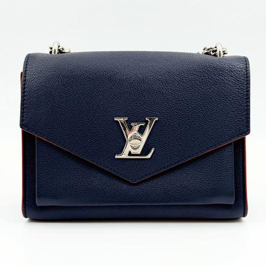 LOUIS VUITTON LOUIS VUITTON LOUIS VUITTON Cuir Taurillon My Lock Me BB M53196 Shoulder Bag