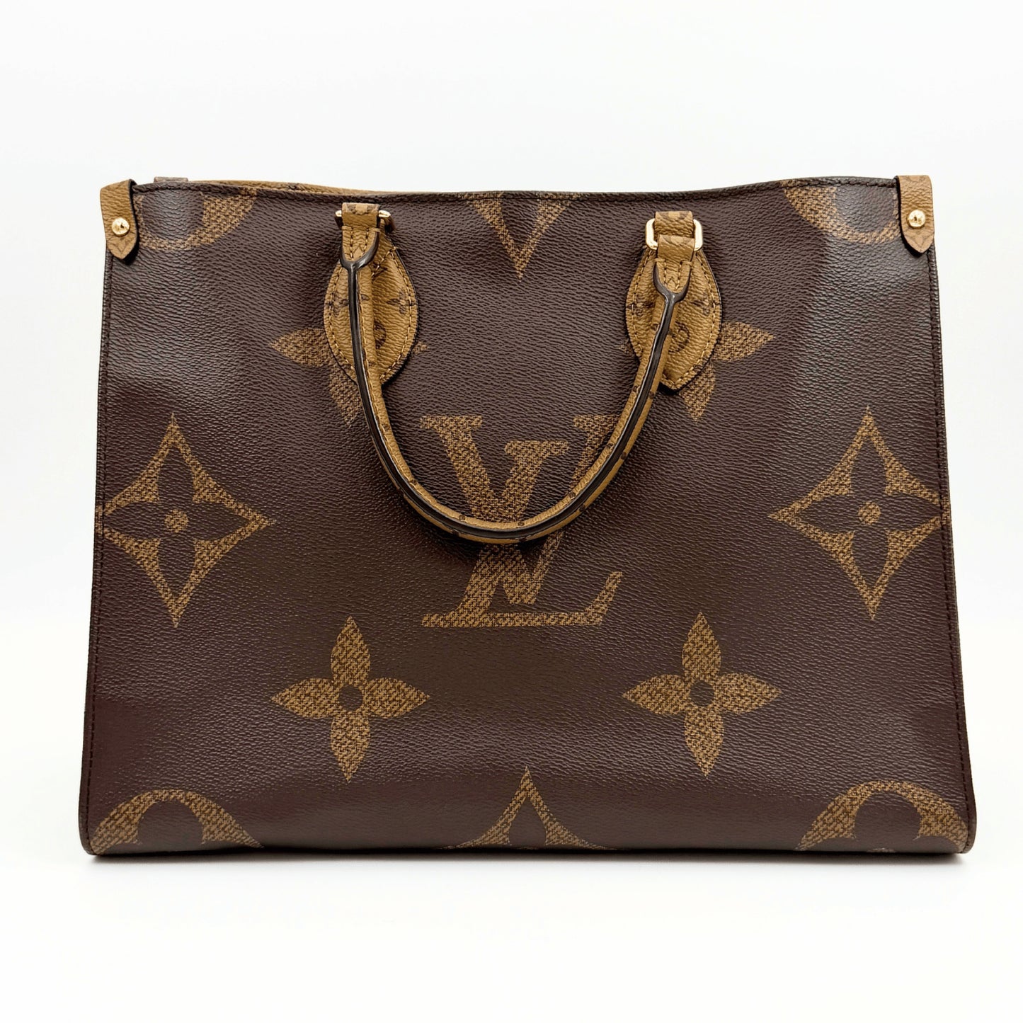 LOUIS VUITTON LOUIS VUITTON LOUIS VUITTON Monogram Giant Reverse On-the-Go MM M45321 Handbag Tote Bag Handbag