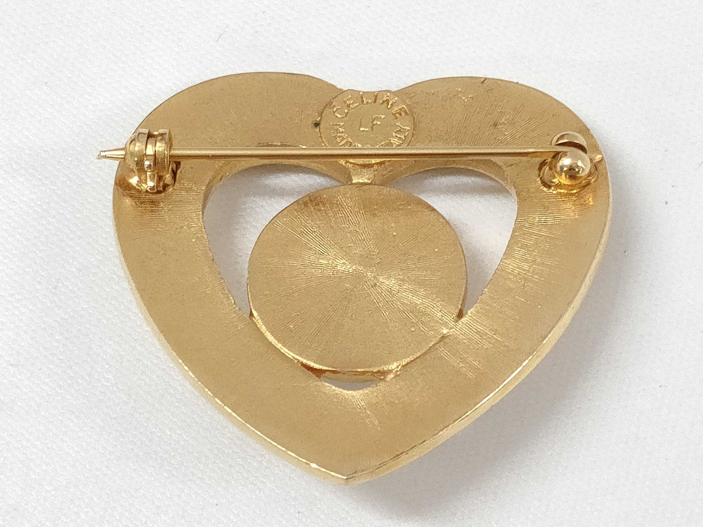 CELINE CELINE Heart Brooch Brooch