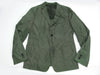 PRADA Prada Nylon Tailored Jacket, Khaki Green, Men's Size 52