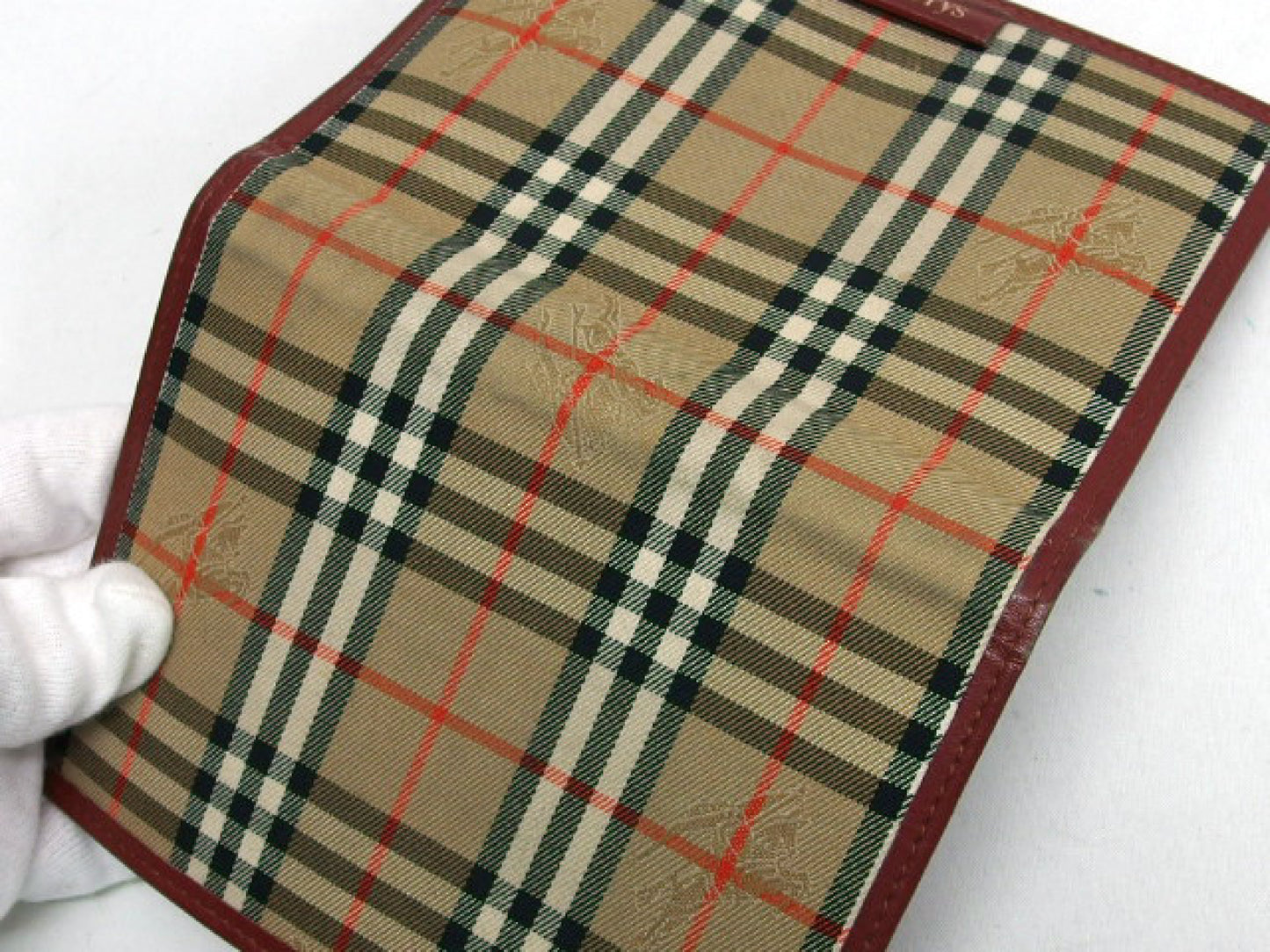 BURBERRY Planner Cover, System Planner Agenda, Nova Check, Shadow Horse, Vintage Check