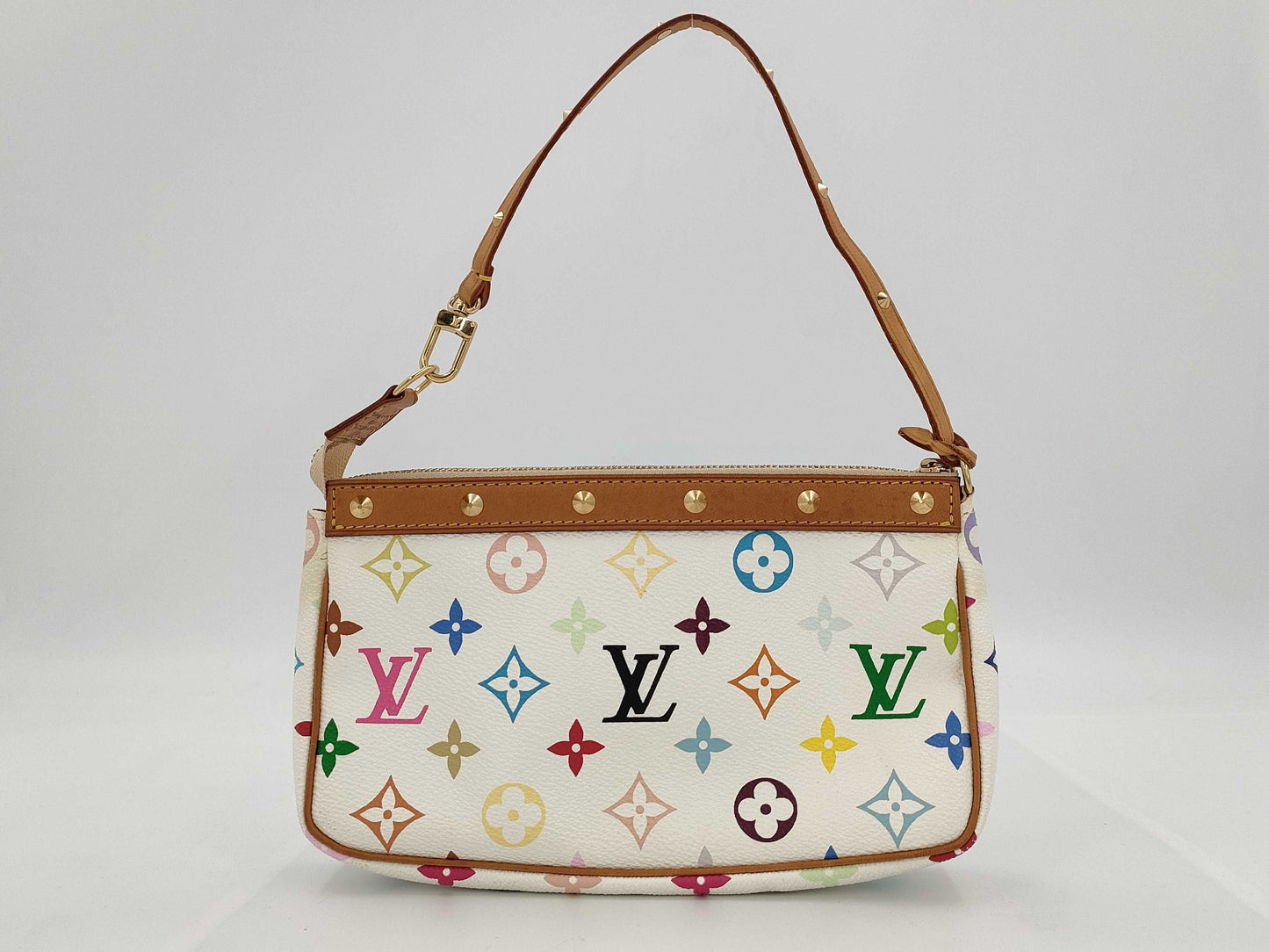LOUIS VUITTON Multicolor Pochette Accessoires M92649/SL1013 Pouch