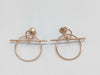 HERMES Echappé PG Au750 8.3g Earrings
