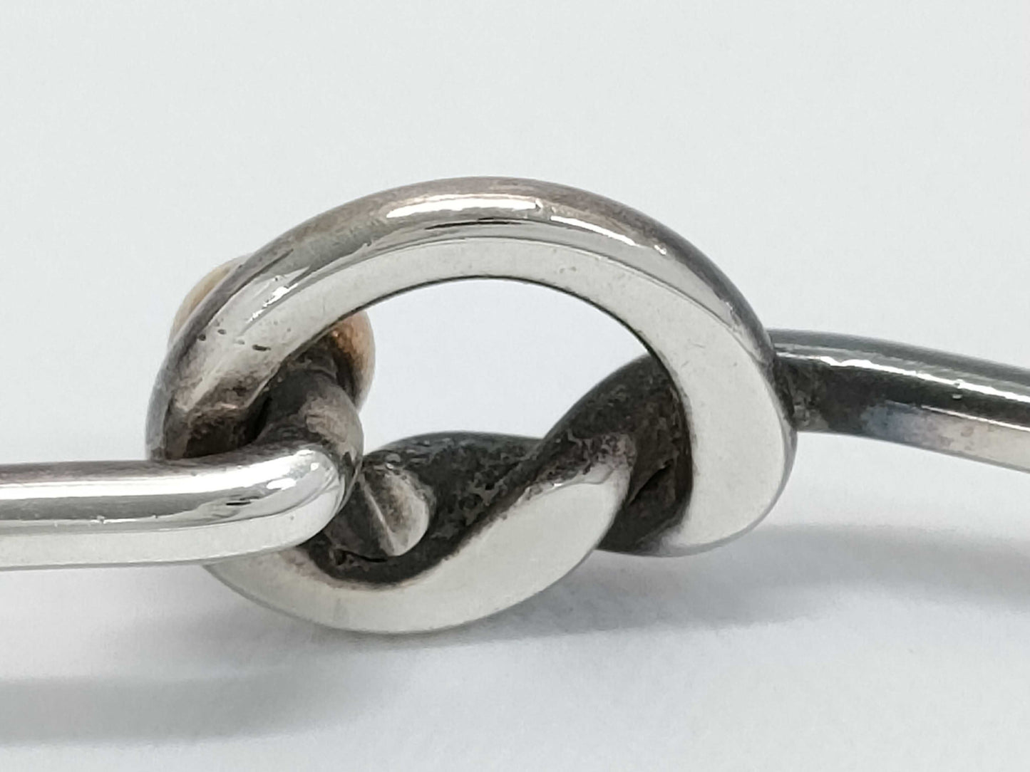 Tiffany & Co. Tiffany & Co. 925/750 Hook & Eye 6.5g Bracelet/Bangle