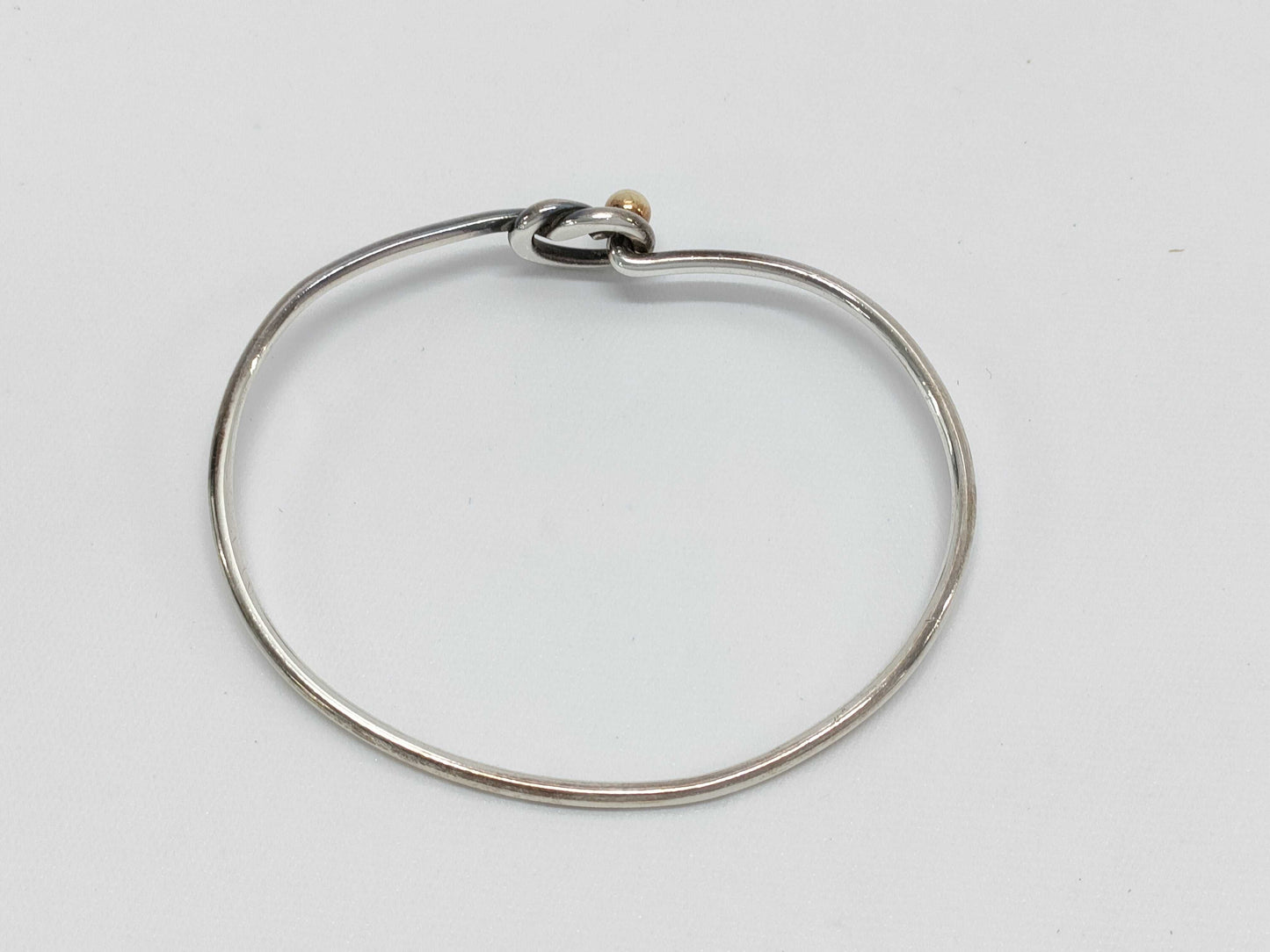 Tiffany & Co. Tiffany & Co. 925/750 Hook & Eye 6.5g Bracelet/Bangle