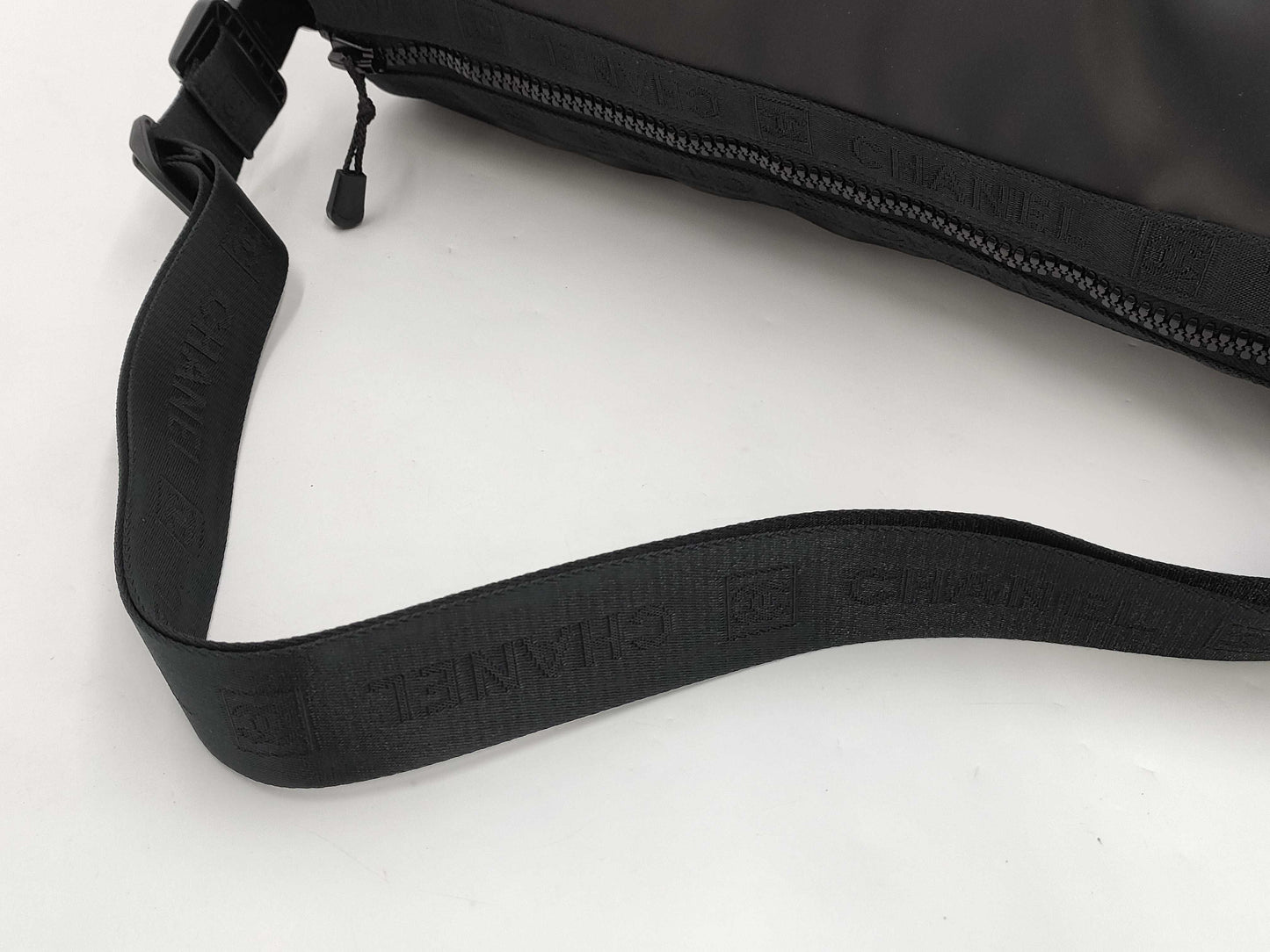 CHANEL Sport Boston Shoulder Drum Bag in Black