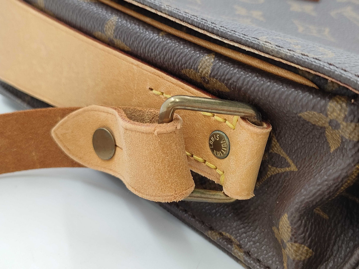 LOUIS VUITTON Monogram Cartesiere MM Shoulder Bag Monogram M51253 Shoulder Bag