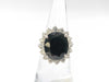S10.00/2.00ct Pt900 9.4g Ring
